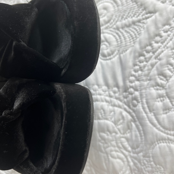 WOMENS FLAT | JEFFREY CAMPBELL SYING BLACK VELVET - Picture 6 of 11